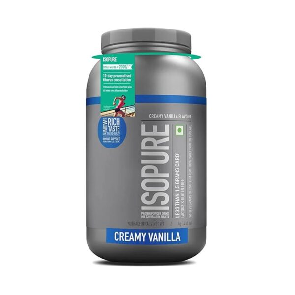 Isopure Low Carb Whey Protein Isolate – Creamy Vanilla