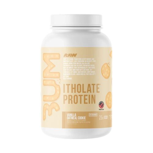 RAW Nutrition Itholate Whey Protein Isolate – Vanilla Oatmeal Cookie