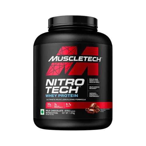 Whey Protein12 MuscleTech Nitro-Tech Whey Protein – Milk Chocolate