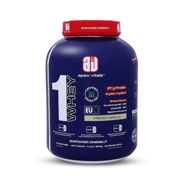 Apex Vitals Whey Protein – French Vanilla